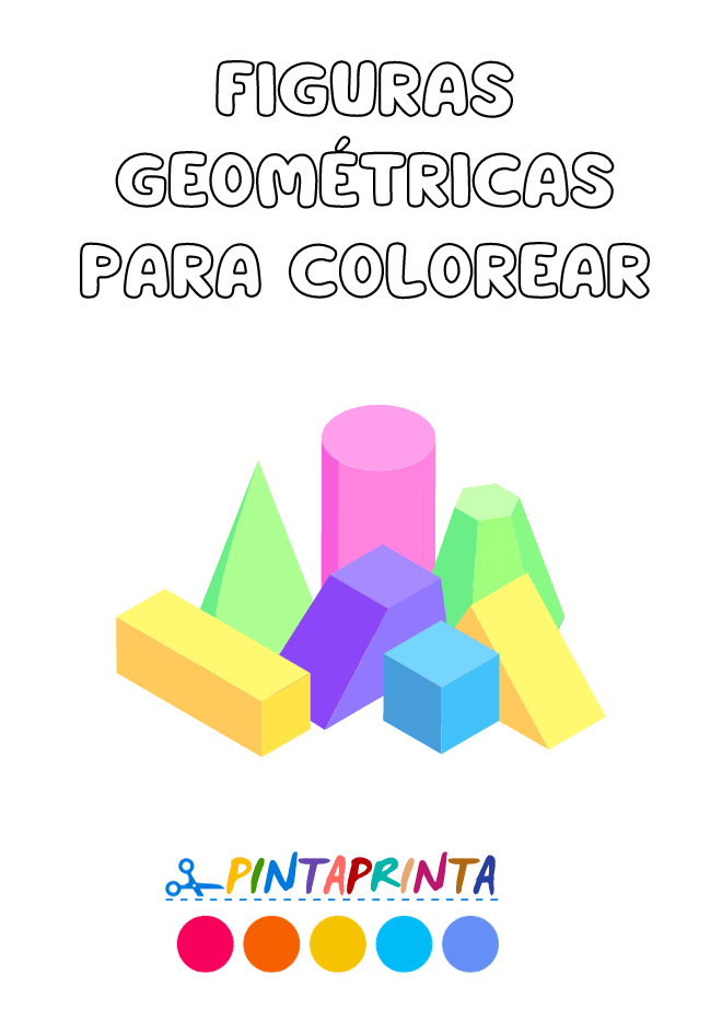 figuras geométricas para colorear