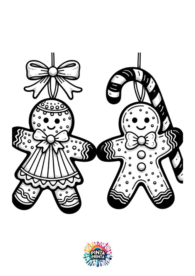 galletas de jengibre7 para colorear