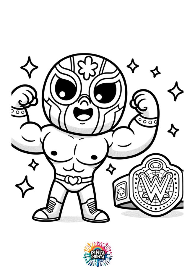 Dibujos De Lucha Libre Para Colorear Dale Color Ahora Dibujos De Lucha Libre Para Colorear Dale Color Ahora