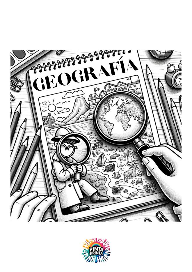portada-geografia7 para colorear