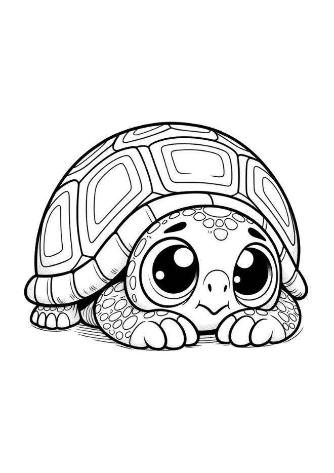 tortuga3 para colorear