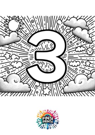 tres6 para colorear