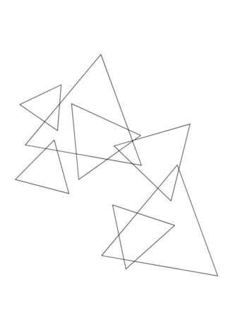 triangulo1 para colorear